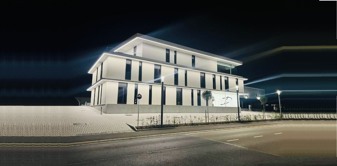 Vue nocturne Trymobel