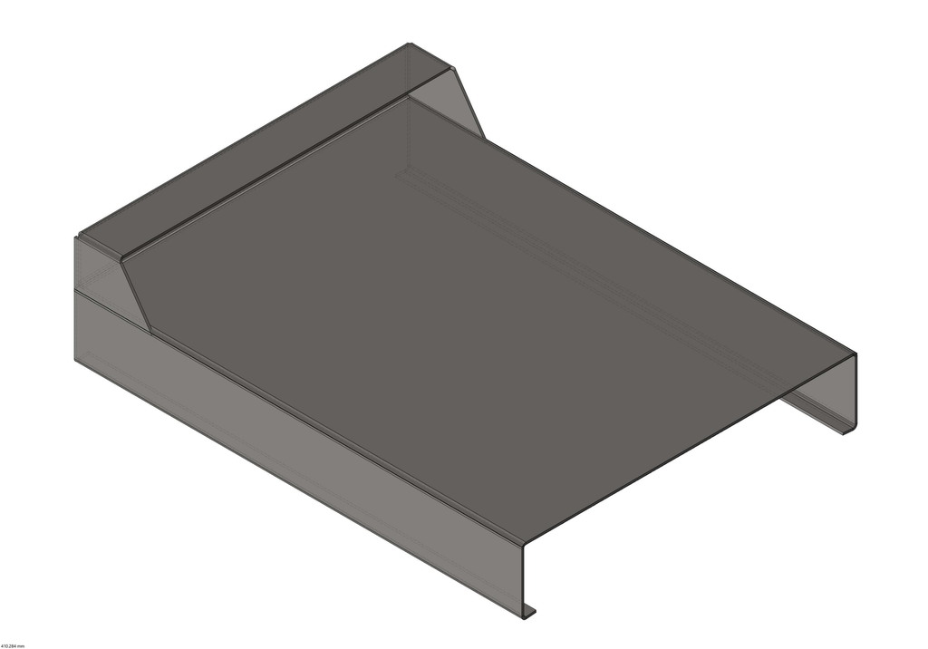 Capot crépis Aluminium 3.0 mm