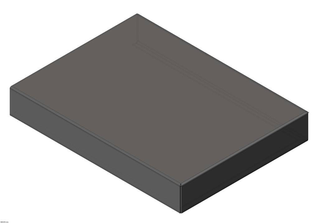 Capot à embout fermé Aluminium 2.0 mm